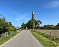 Weg zum Leuchtturm und Strand