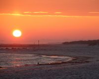 Sonnenuntergang am Strand